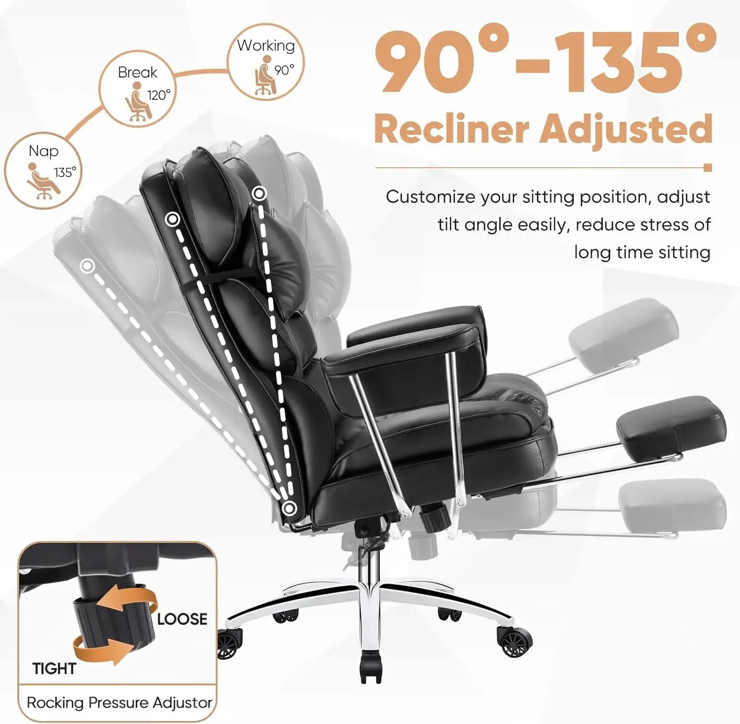 Office Furniture Com - Ergonomiczne krzesło biurowe do domowego biura