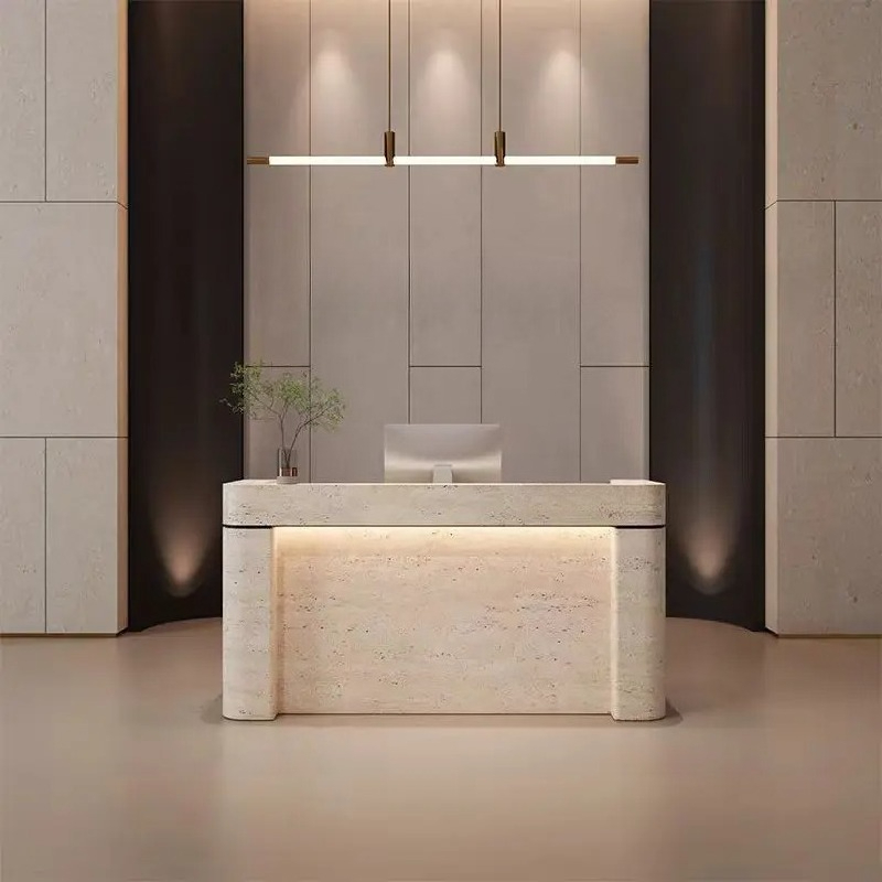 Office Furniture Factory Shop - Nowoczesna Prosta Modna Funkcjonalna Recepcja Biurowa