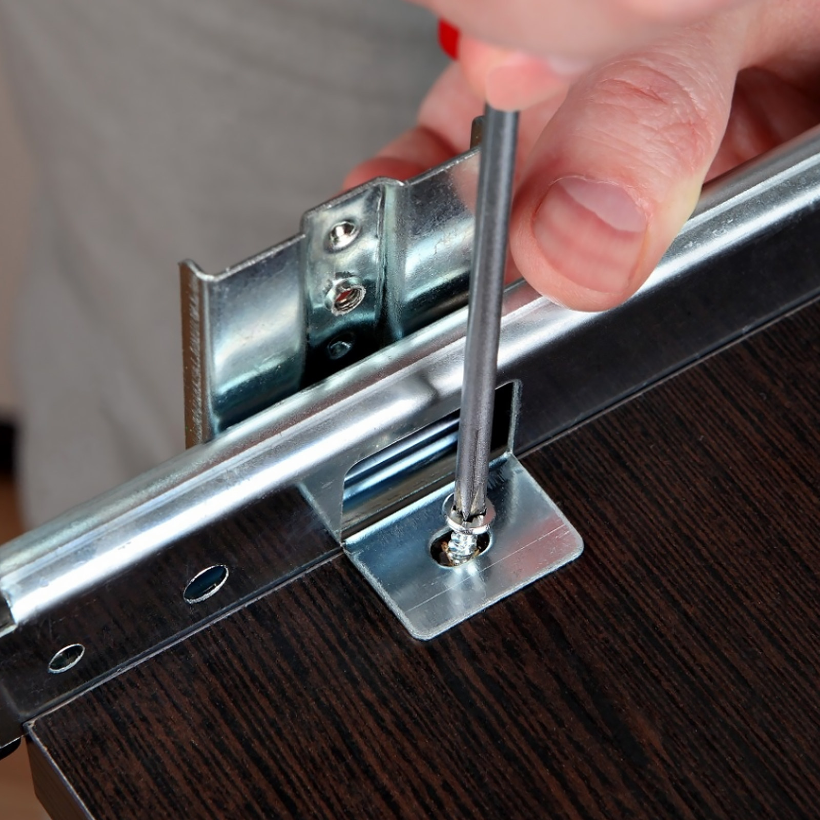Keyboard Drawer Under - 1 Para Profesjonalnych Szyn do Klawiatury