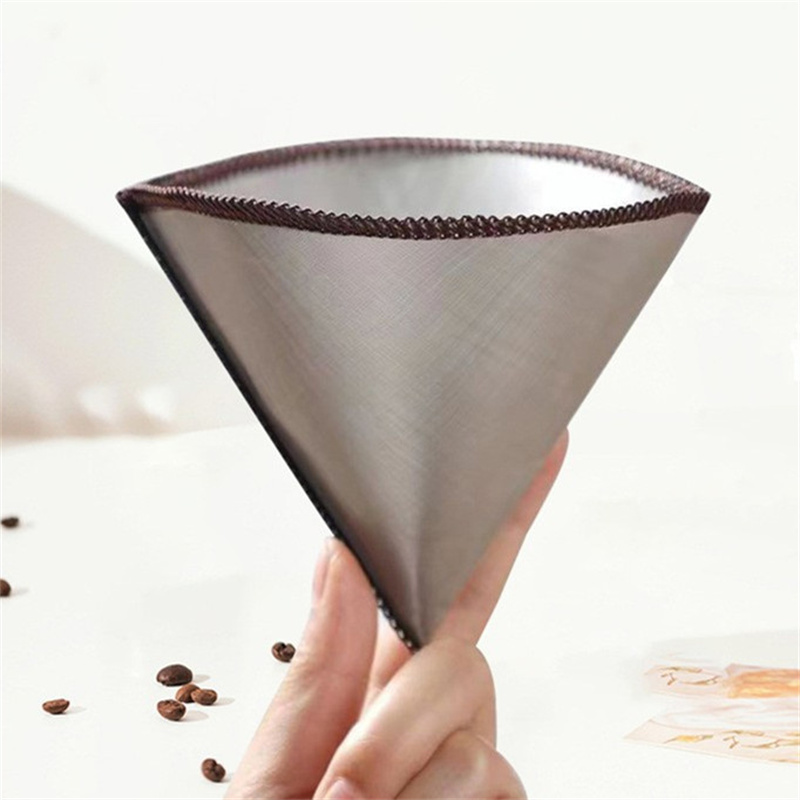 Paper Basket Mesh - Wielorazowy filtr do kawy stożkowy ze