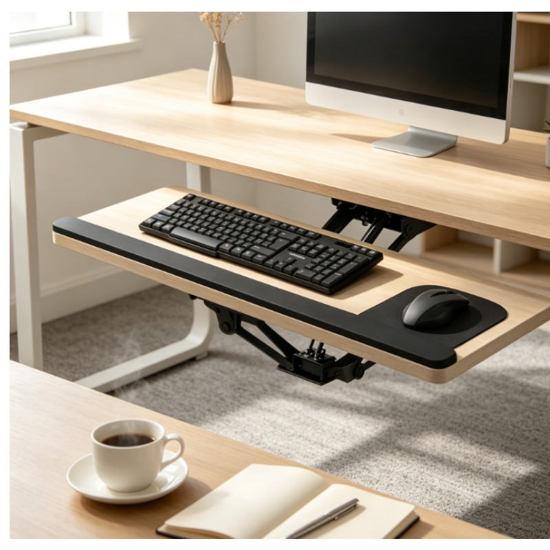 Keyboard Drawer Under - Półka na klawiaturę pod biurko z