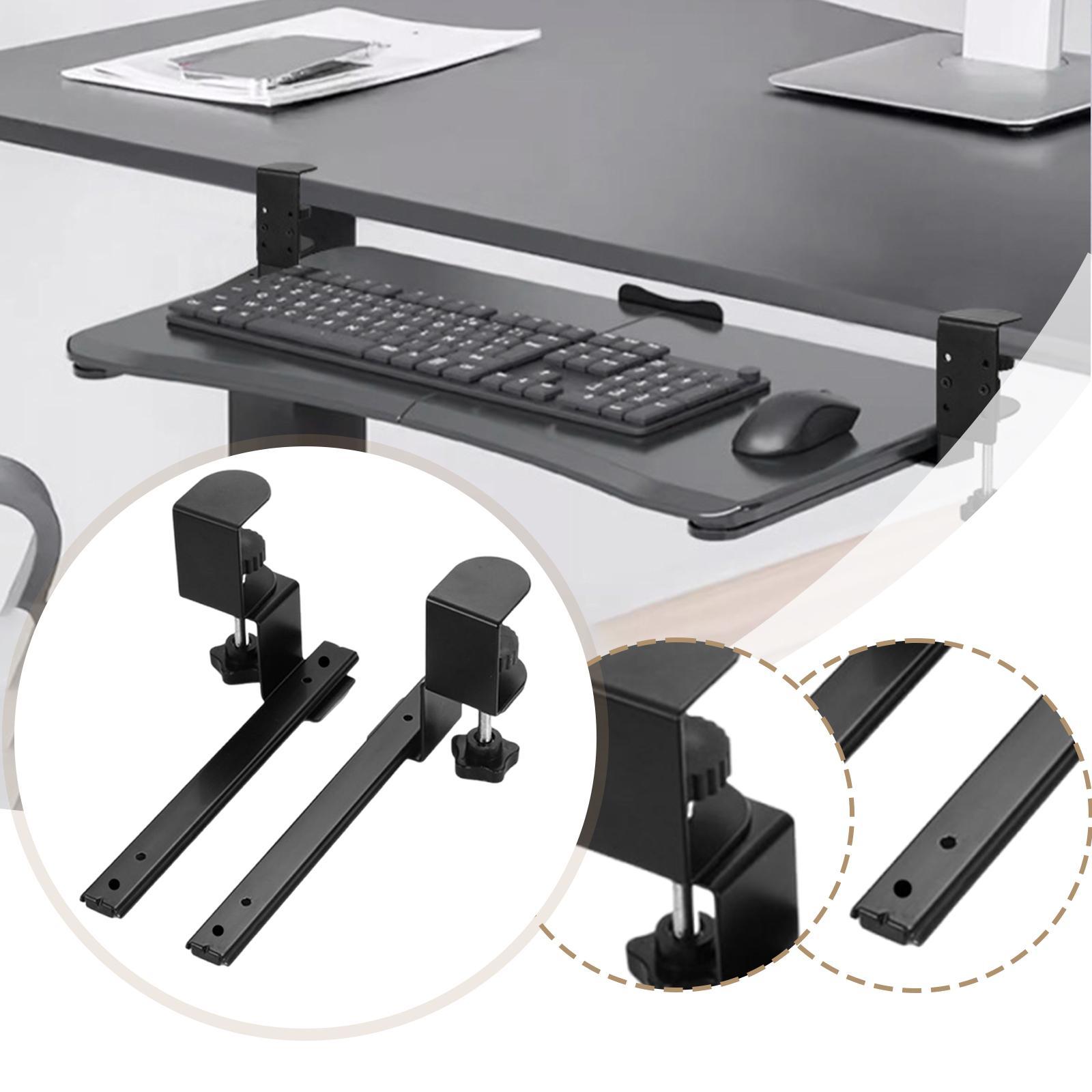 Keyboard Drawer Under - 2 sztuki ślizgaczy pod biurko do