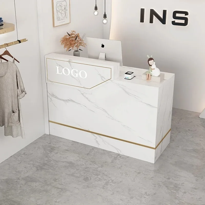 Office Furniture Center - Unikalna, urocza lada recepcyjna, profesjonalny design