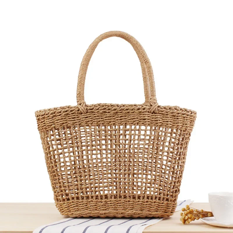 Paper Basket Mesh - Ręcznie Robiona Damska Torebka Boho z