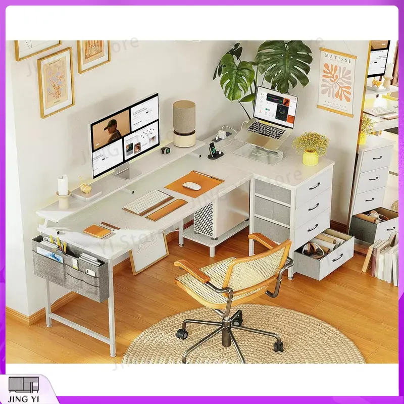 Biurko komputerowe w kształcie – Office Furniture Outlet recenzja i cena