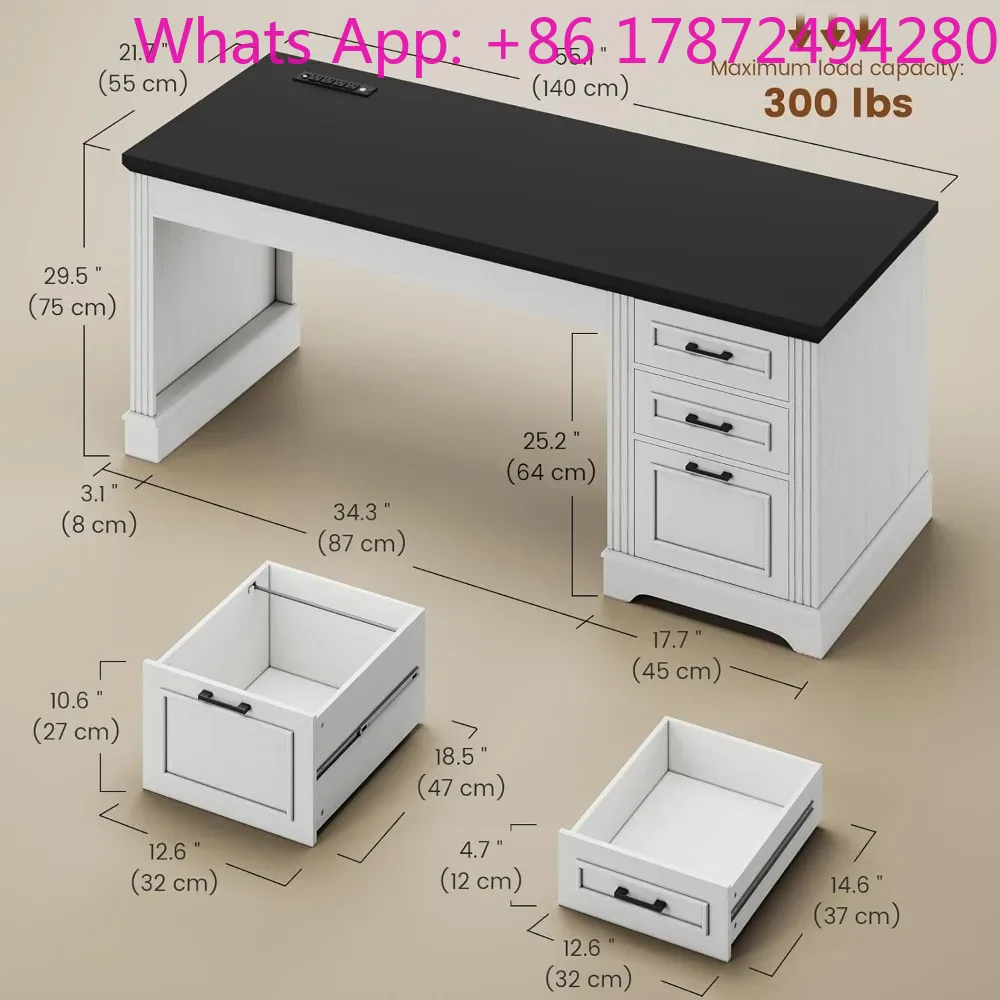 Biurko komputerowe z szufladam – Office Furniture Outlet recenzja i cena
