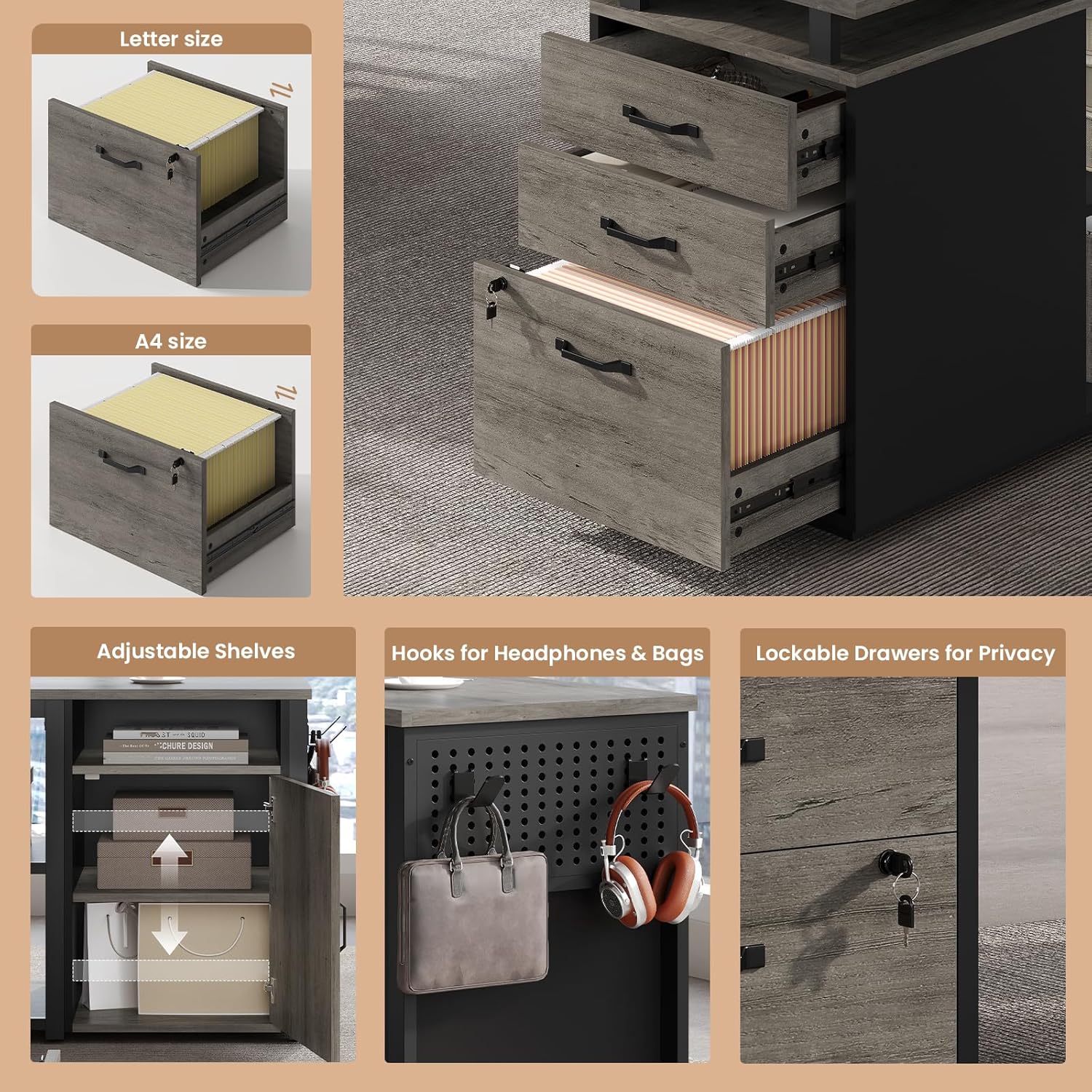 Biurko dyrektorskie 78 cali z  – Office Furniture Outlet recenzja i cena