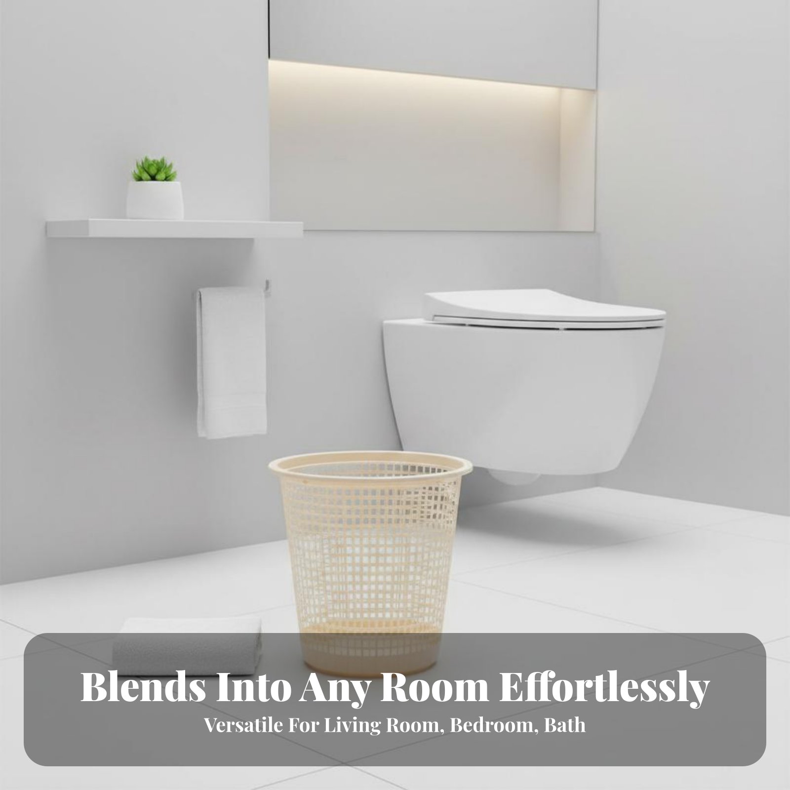 Otwarty kosz na śmieci z wenty – Paper Basket Mesh recenzja i cena