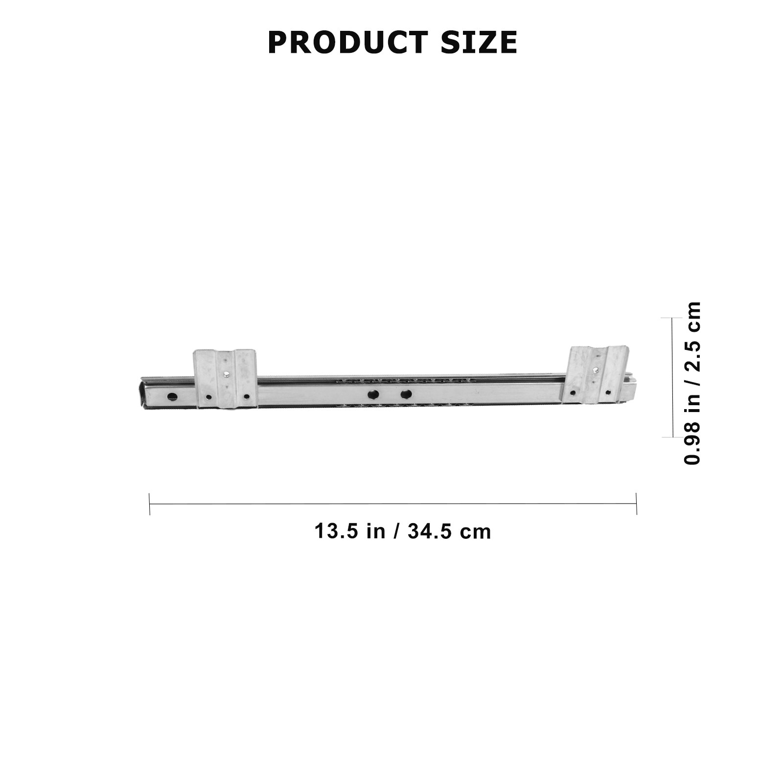 1 Para Profesjonalnych Szyn do – Keyboard Drawer Under recenzja i cena