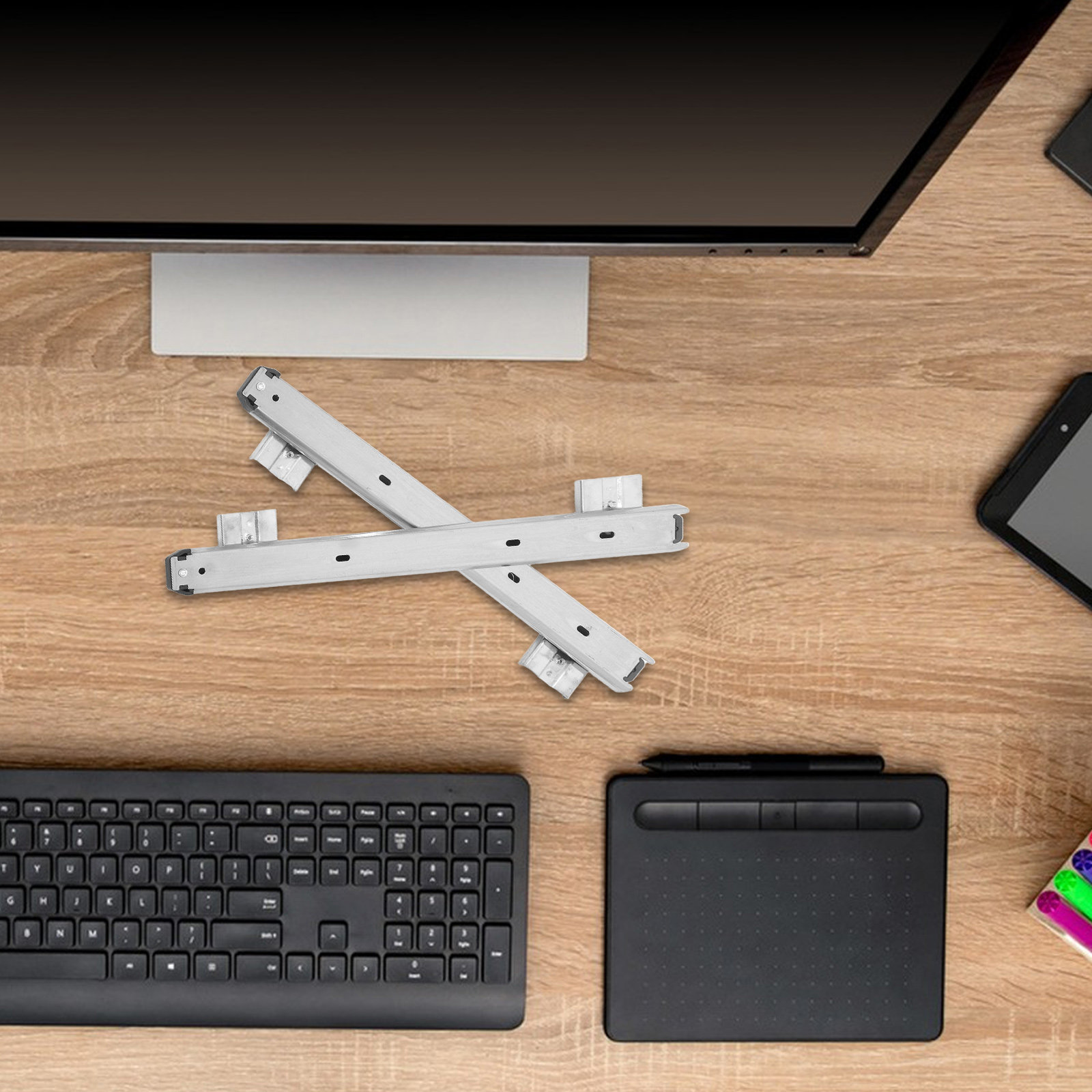 2 szt. prowadnic do szuflad z  – Keyboard Drawer Under recenzja i cena