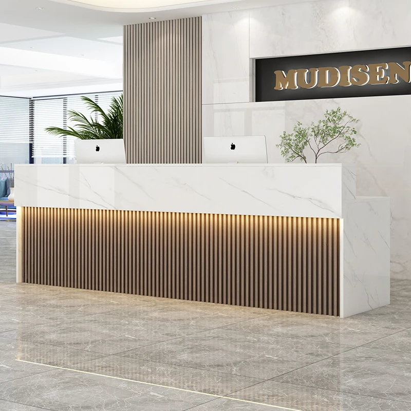 Biurka recepcyjne w stylu amer – Office Furniture Center recenzja i cena