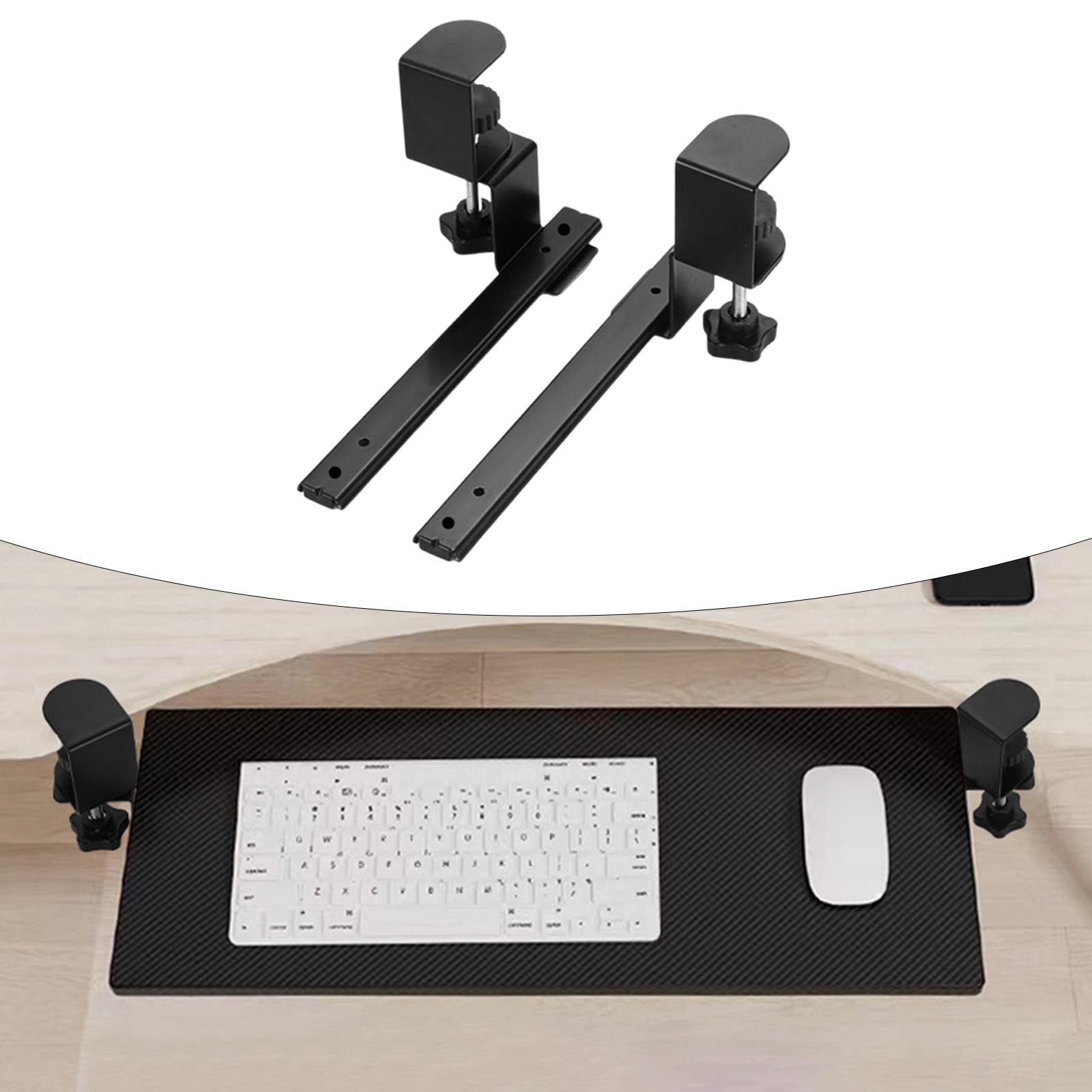 2 sztuki ślizgaczy pod biurko  – Keyboard Drawer Under recenzja i cena