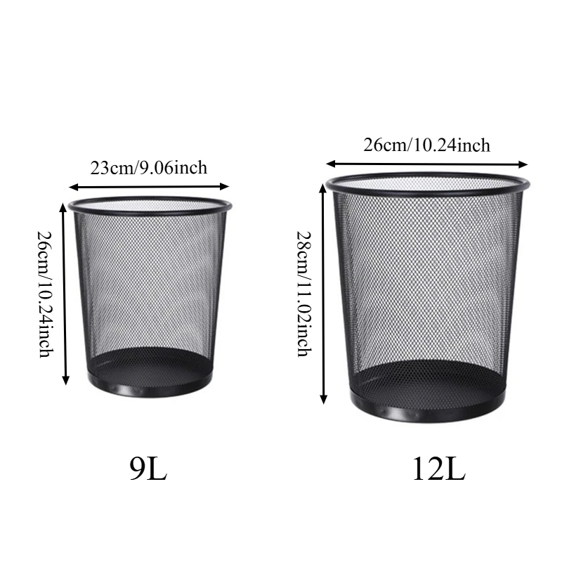 Kosz na śmieci z metalowej sia – Paper Basket Mesh recenzja i cena