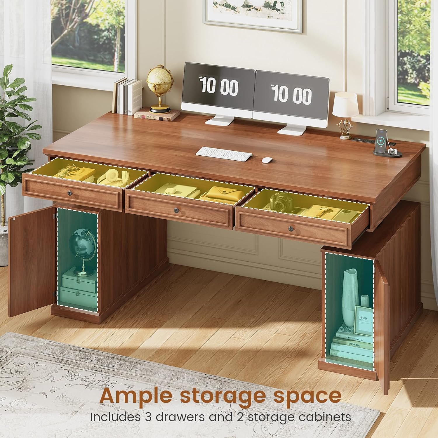 Biurko elektryczne typu farmho – Office Furniture Outlet recenzja i cena