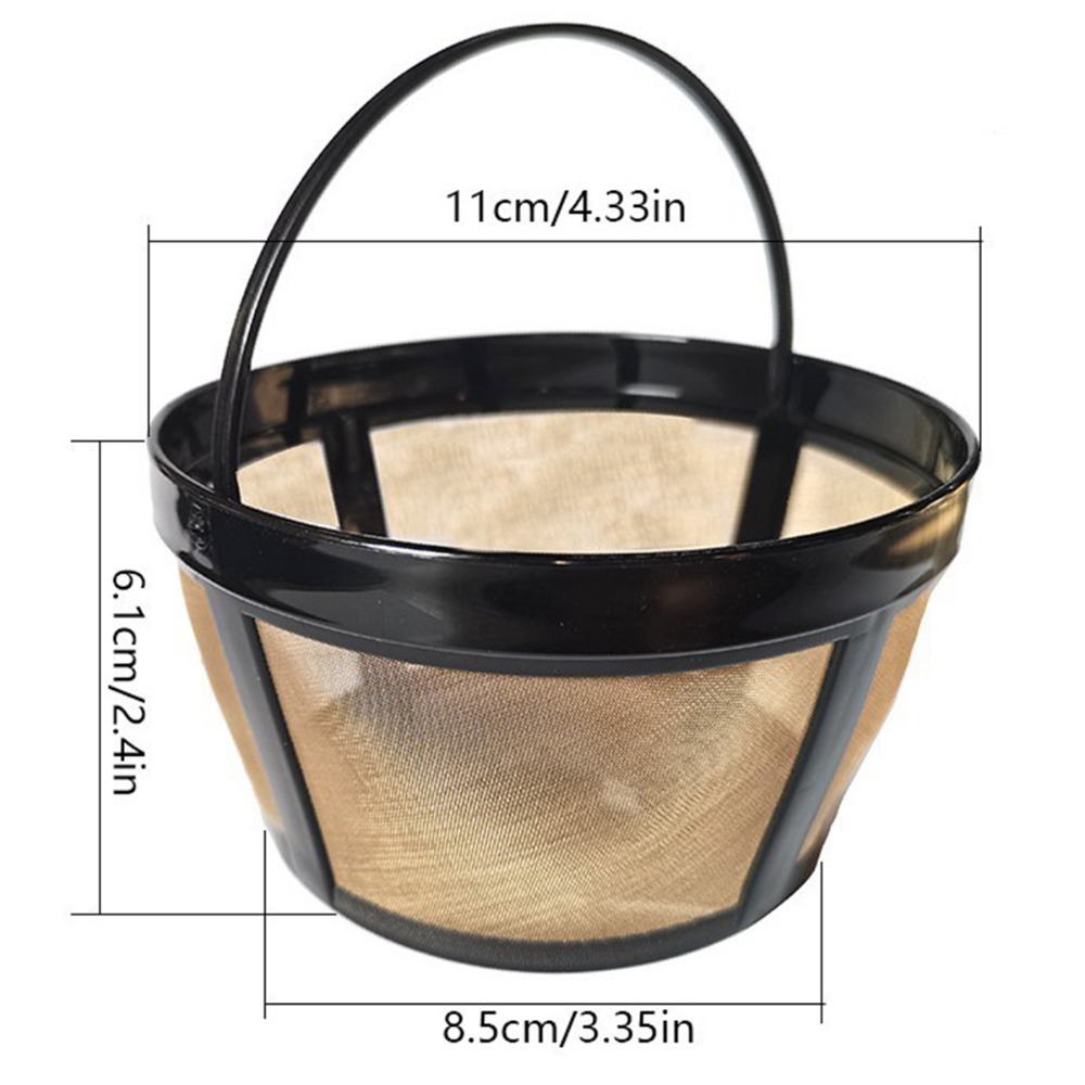 Wielorazowe filtry do kawy kom – Paper Basket Mesh recenzja i cena