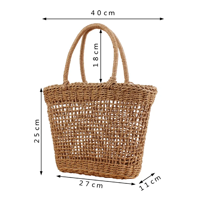 Ręcznie Robiona Damska Torebka – Paper Basket Mesh recenzja i cena