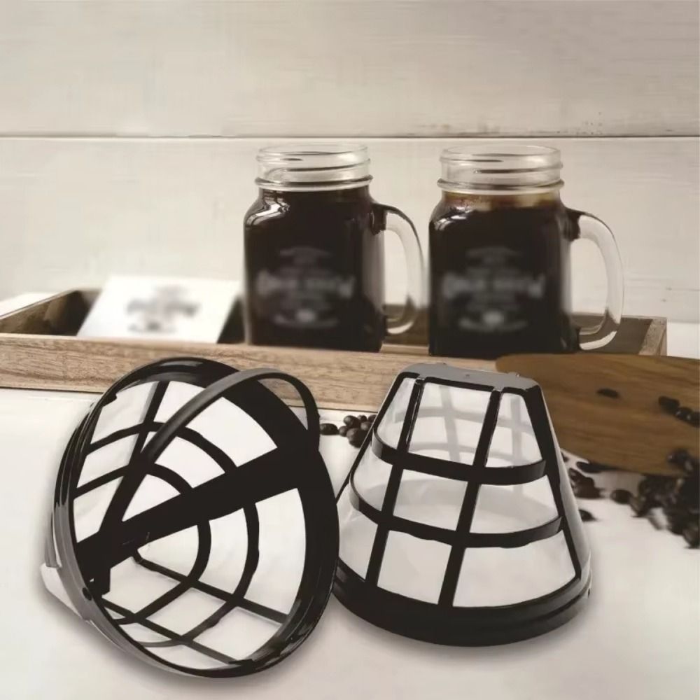 4 szt. Filtry do kawy z uchwyt – Paper Basket Mesh recenzja i cena