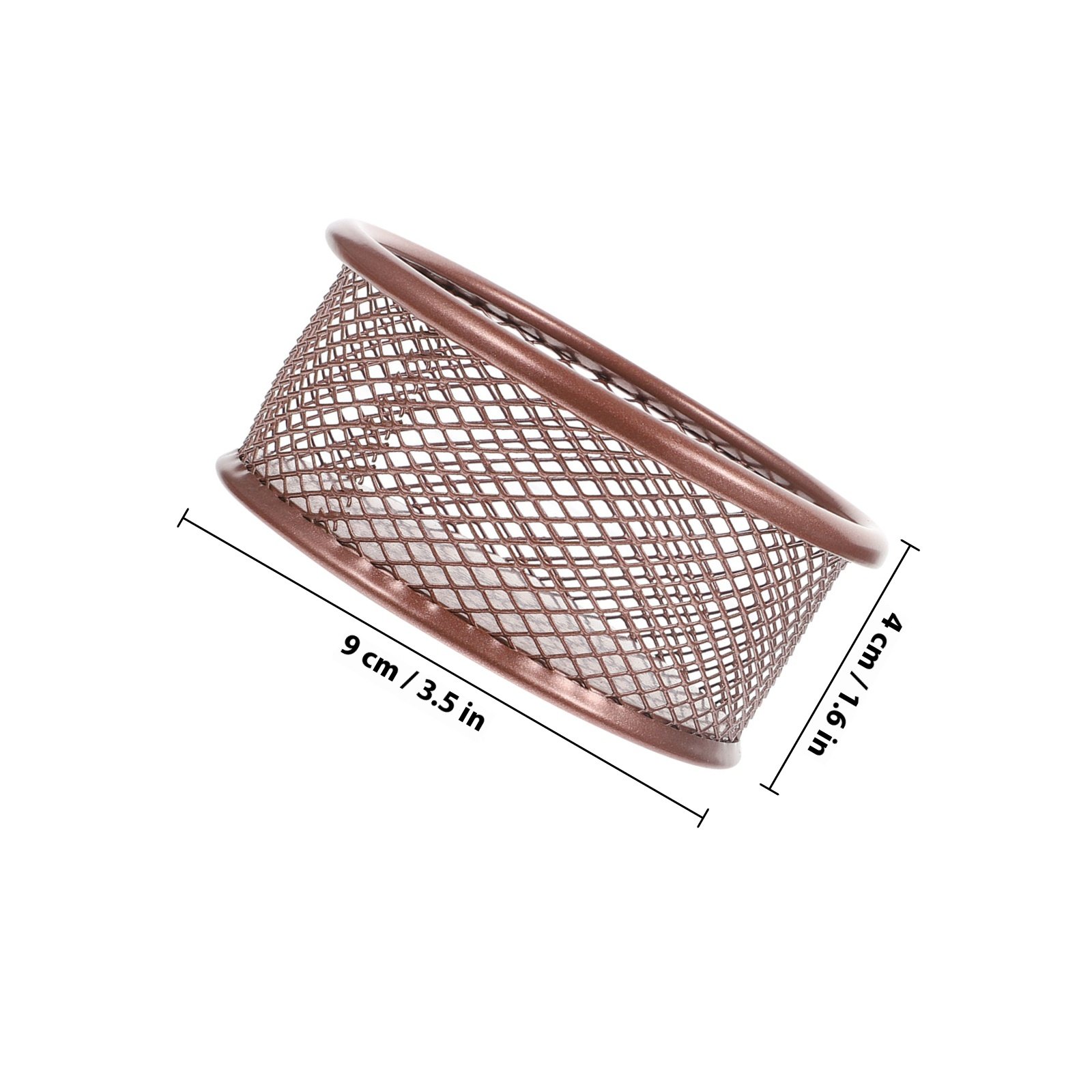 2 szt. Metalowy pojemnik na sp – Paper Basket Mesh recenzja i cena